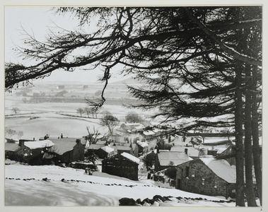The winter of 1963 at Askrigg. Reproduced in 