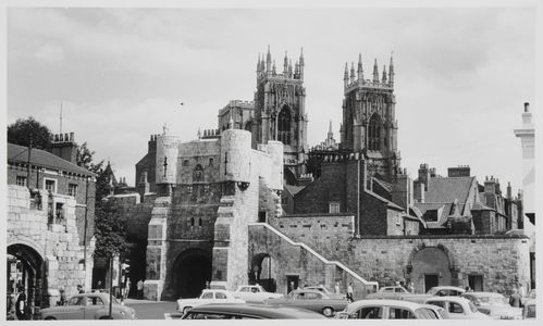 Bootham Bar, York. A second copy of the image originally used as one of the photographic illustrations in 