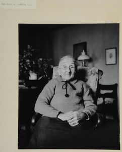 Jane Ryder of Redmire,1935. Image originally used as one of the photographic illustrations for 
