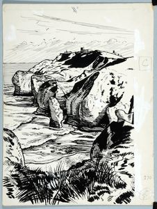 Selwicks Bay. Original drawing used in 