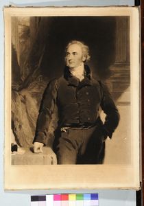 Engraving after a portrait of Sir Astley Paston Cooper, Bart., FRS by Thomas Lawrence