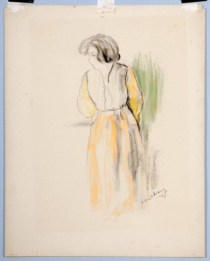 Portrait of a Girl (?the artist's sister Millie)