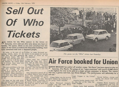 Union News 13th February 1970