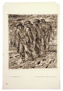 Exhausted Infantryman