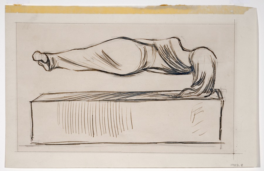 Levitation Drawing for Sculpture