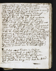 BC MS Lt 48, f. 30r: The opening of the Earl of Rochester's poem 