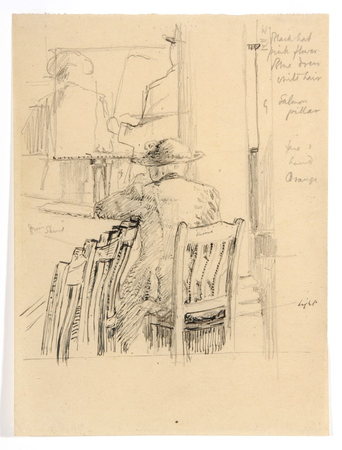 Drawing for Chelsea Library 1 (Group Studies)