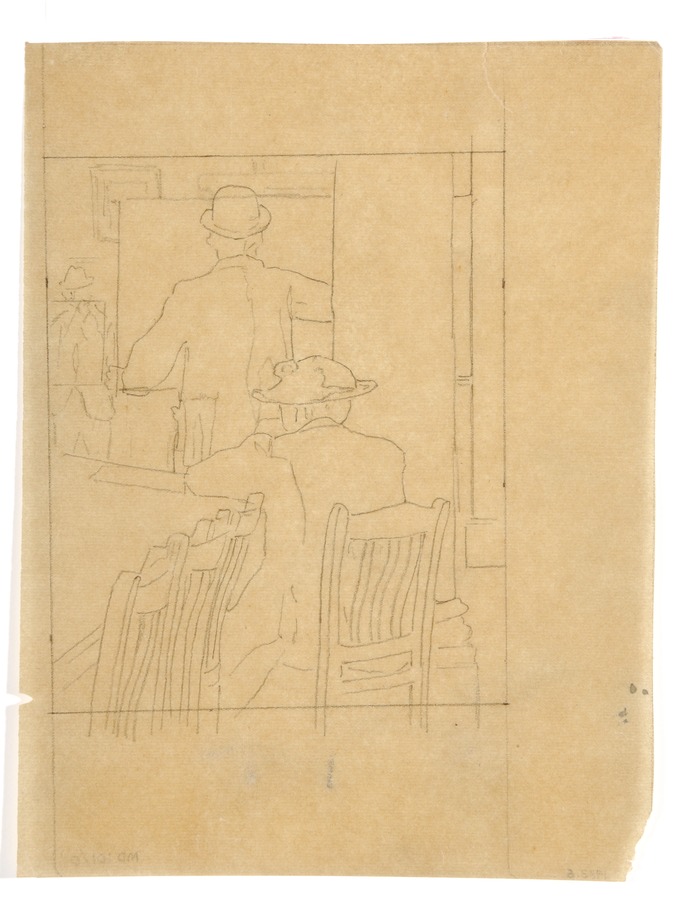 Drawing for Chelsea Library 4 (Group Study)