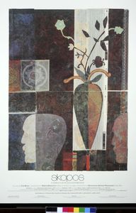 Collage from fabric, commissioned by Skopos Design Ltd.