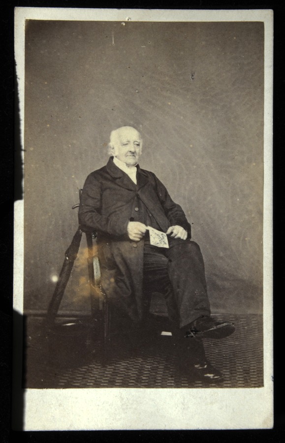 Carte de visite photograph of Edward Westoby
