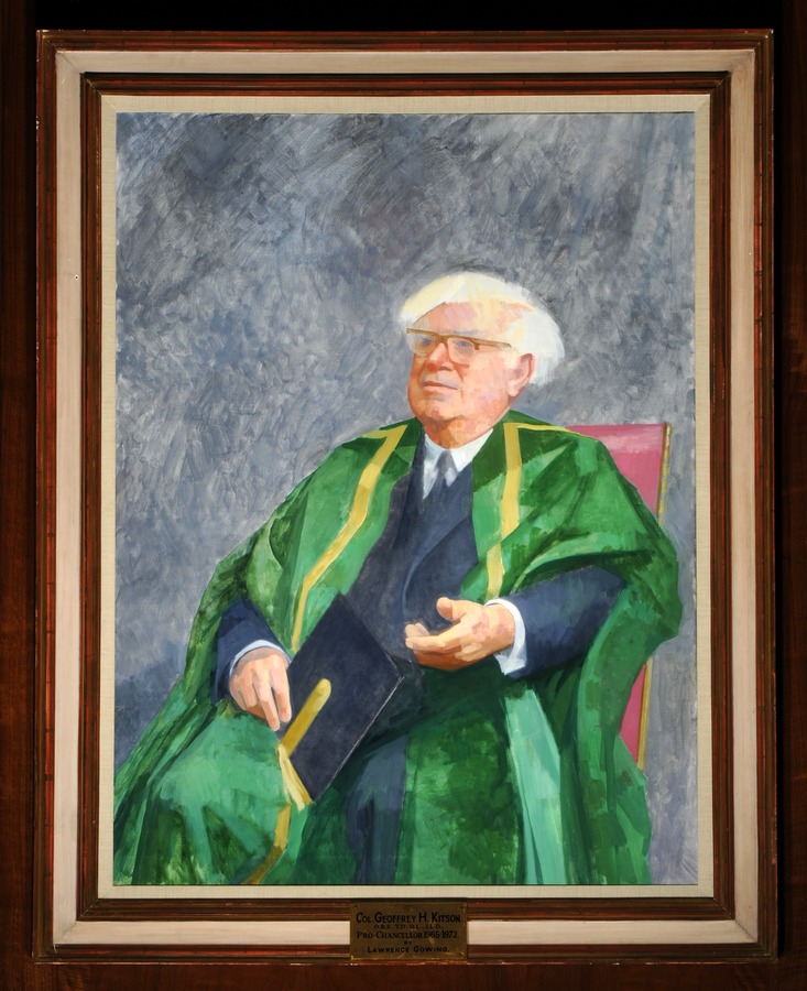 Colonel Geoffrey H. Kitson, OBE, TD, DL, LLD (Pro-Chancellor 1965-72)