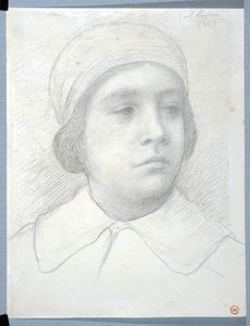 Head of Boy in Cap