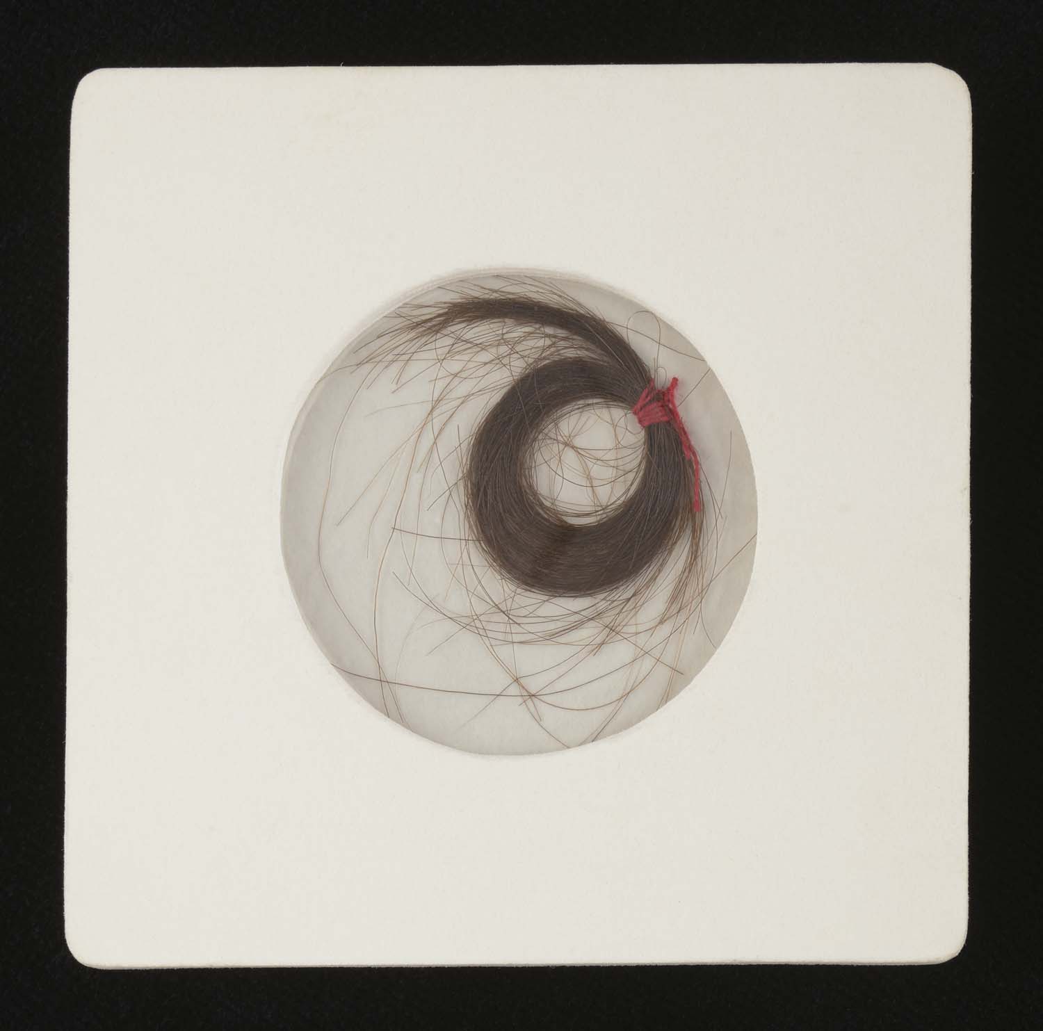 BC MS NCC/2/8/1 Lock of Mozart's hair 