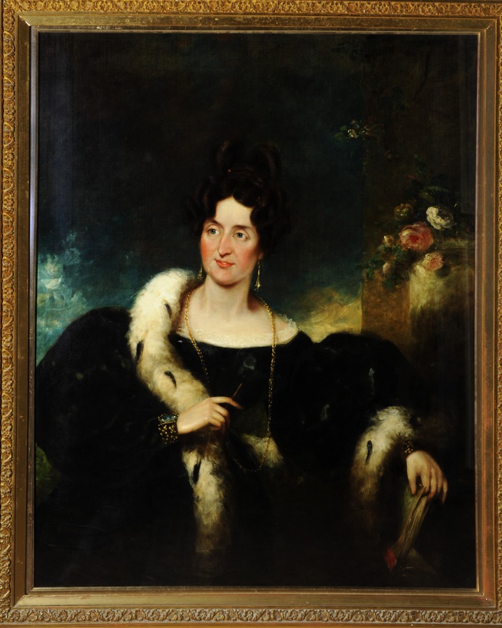 Portrait of Hannah Hirst (1799-1859), wife of Dr Adam Hunter
