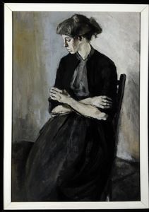 Girl in a Black Dress