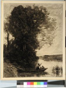 The Ferry, after Corot