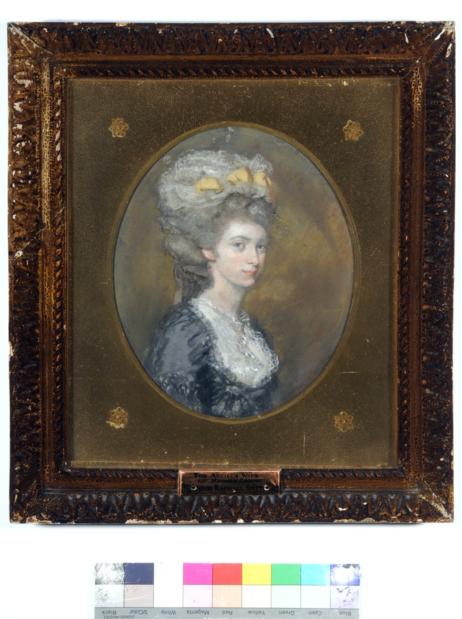 Portrait of the artist's wife, Hannah Croome Image credit Leeds University Library/Photograph: Norman Taylor