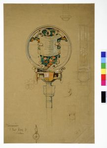 Design for the University of Leeds Verge Headring (reverse)