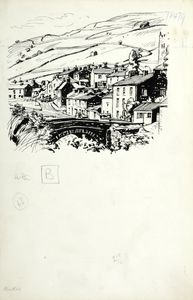 Muker. Original drawing used in 