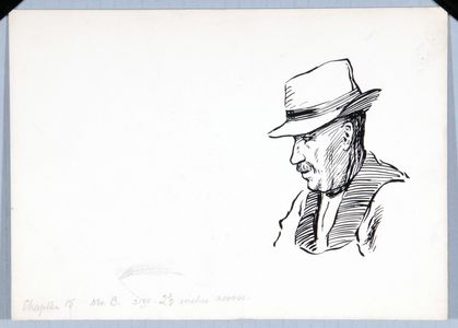 Mr B. Original drawing used in 