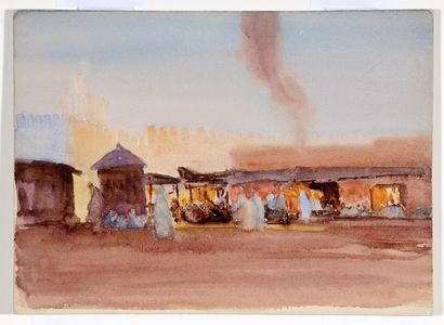 Trading camp, caravanserai, Kaironan