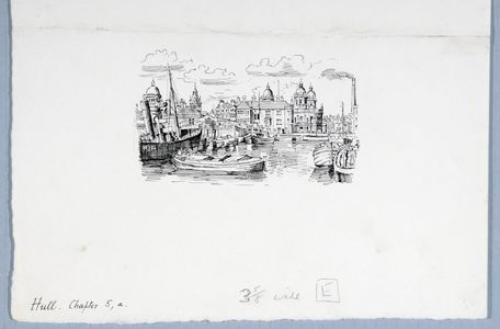 Hull, original drawing  used in 