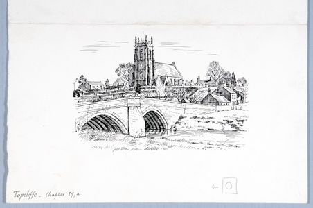 Topcliffe, original drawing  used in 