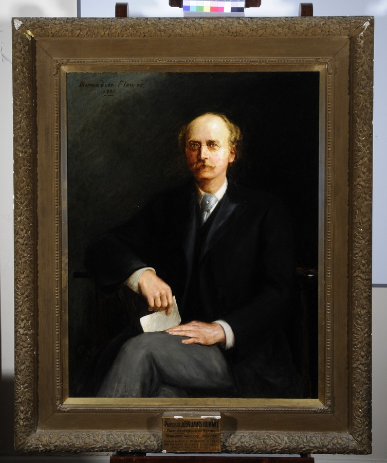 Professor John James Hummel (First Professor of Dyeing, Yorkshire College 1880-1902) Image credit Leeds University Library