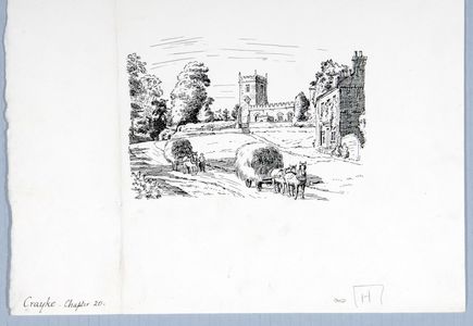 Crayke, original drawing  used in 