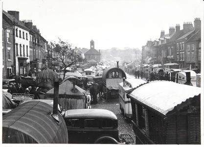 Yarm Fair, image originally used as one of the photographic illustrations for 